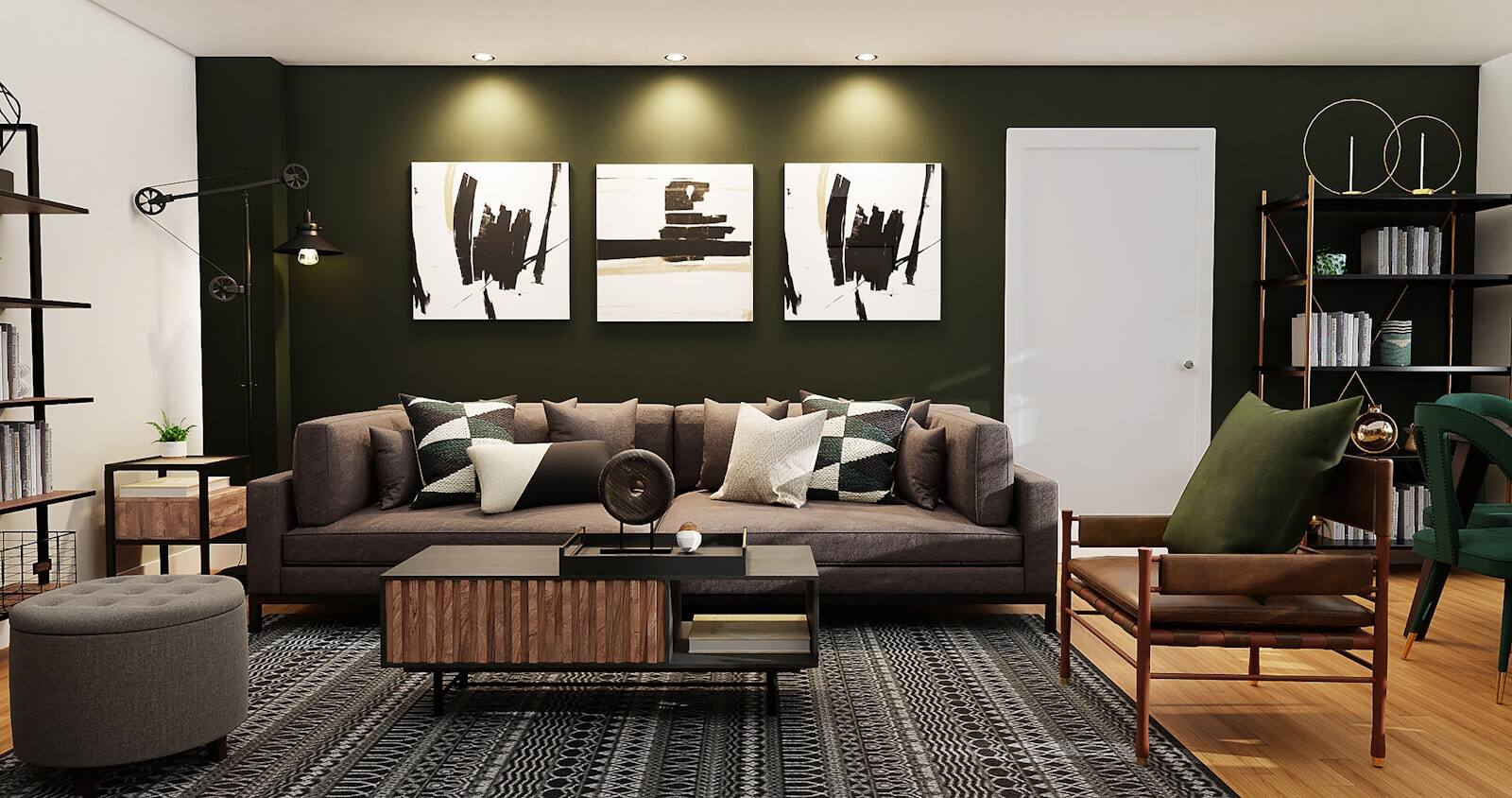 Modern luxury living room